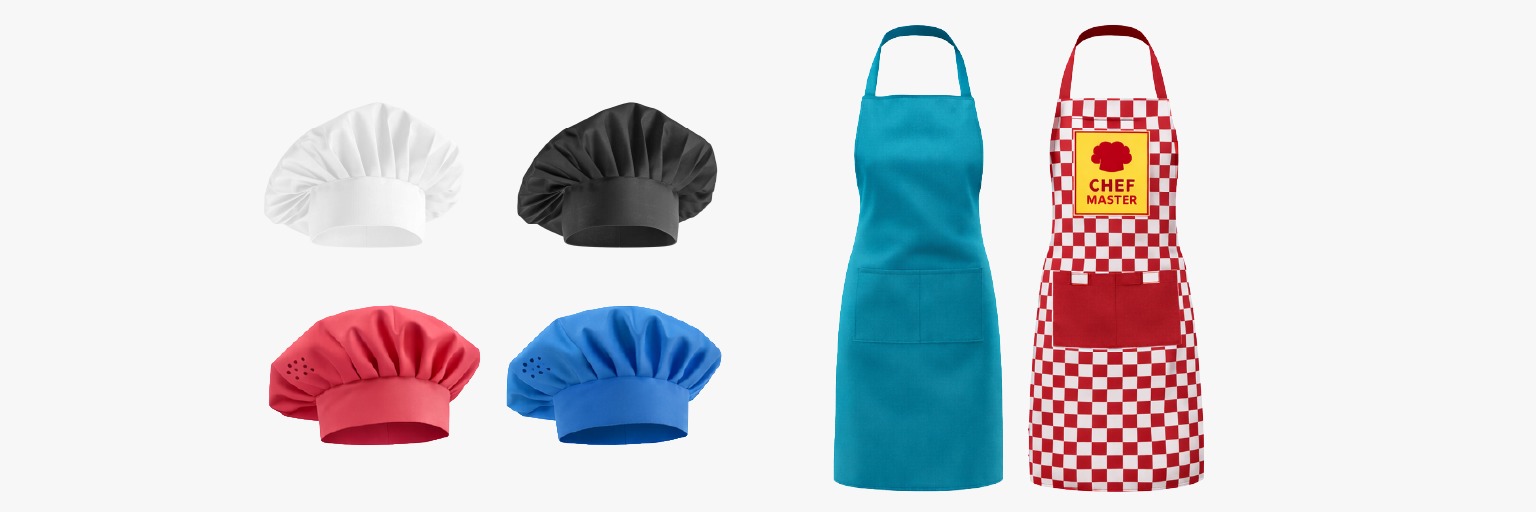 Chef’s Aprons & Hats